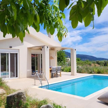 Casa O' - Moderne Villa Mit Grosser Terrasse Und Privatem Swimmingpool Skala Potamia  Luaran gambar