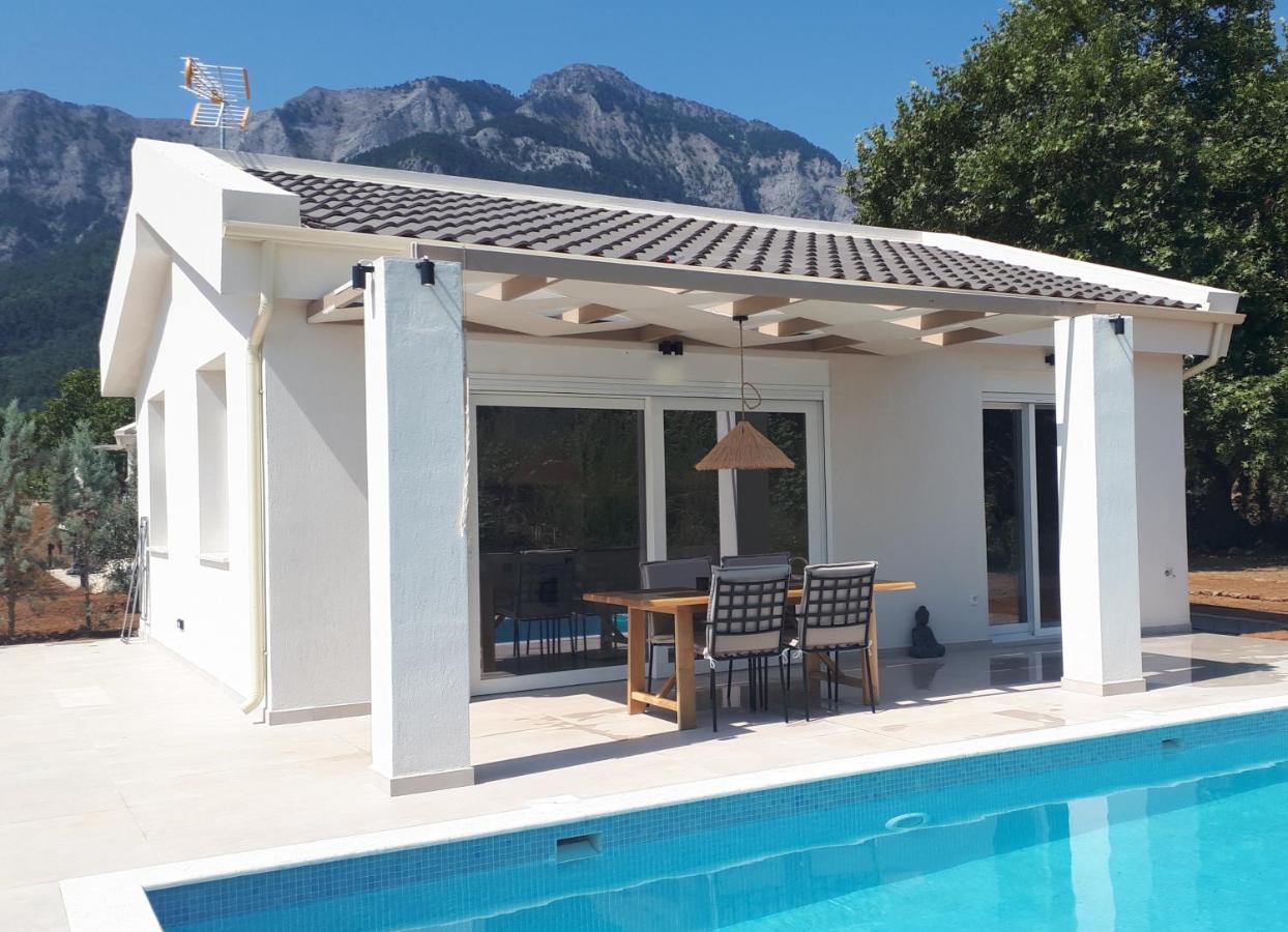 Casa O' - Moderne Villa Mit Grosser Terrasse Und Privatem Swimmingpool Skala Potamia  Luaran gambar