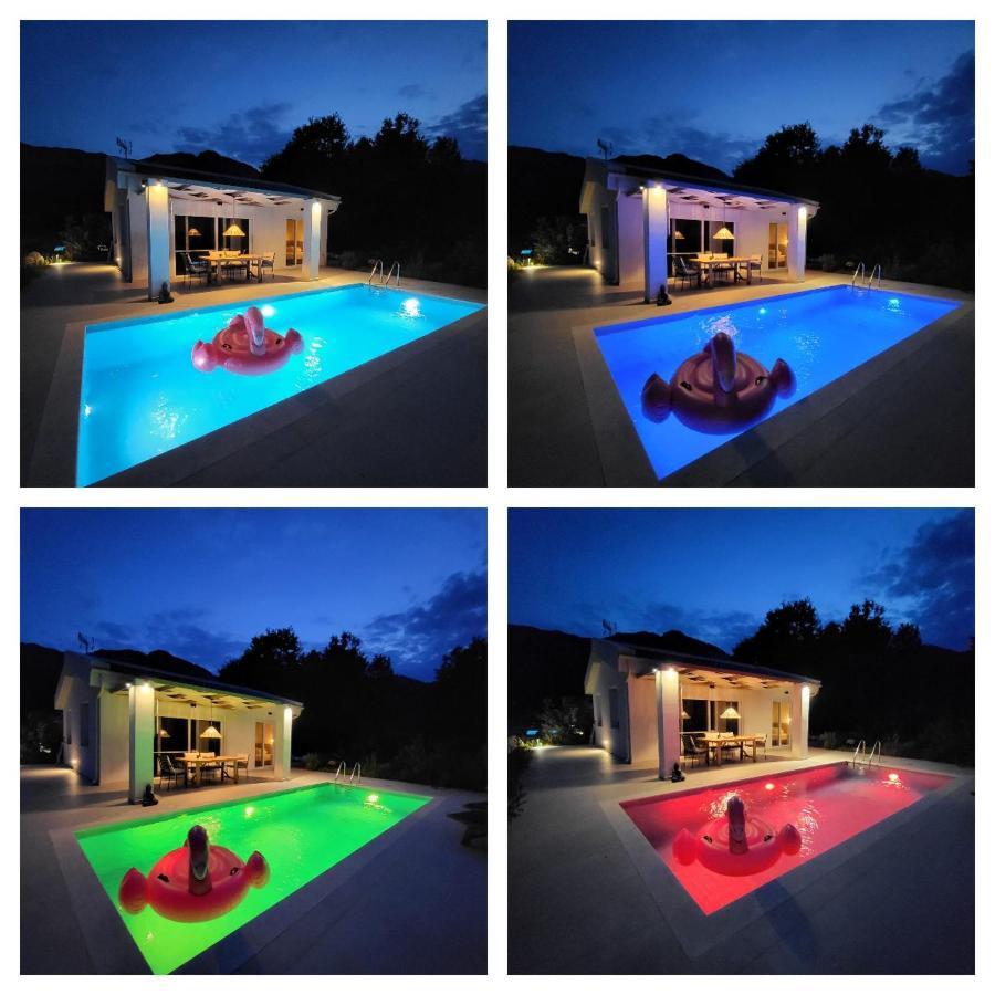 Casa O' - Moderne Villa Mit Grosser Terrasse Und Privatem Swimmingpool Skala Potamia  Luaran gambar