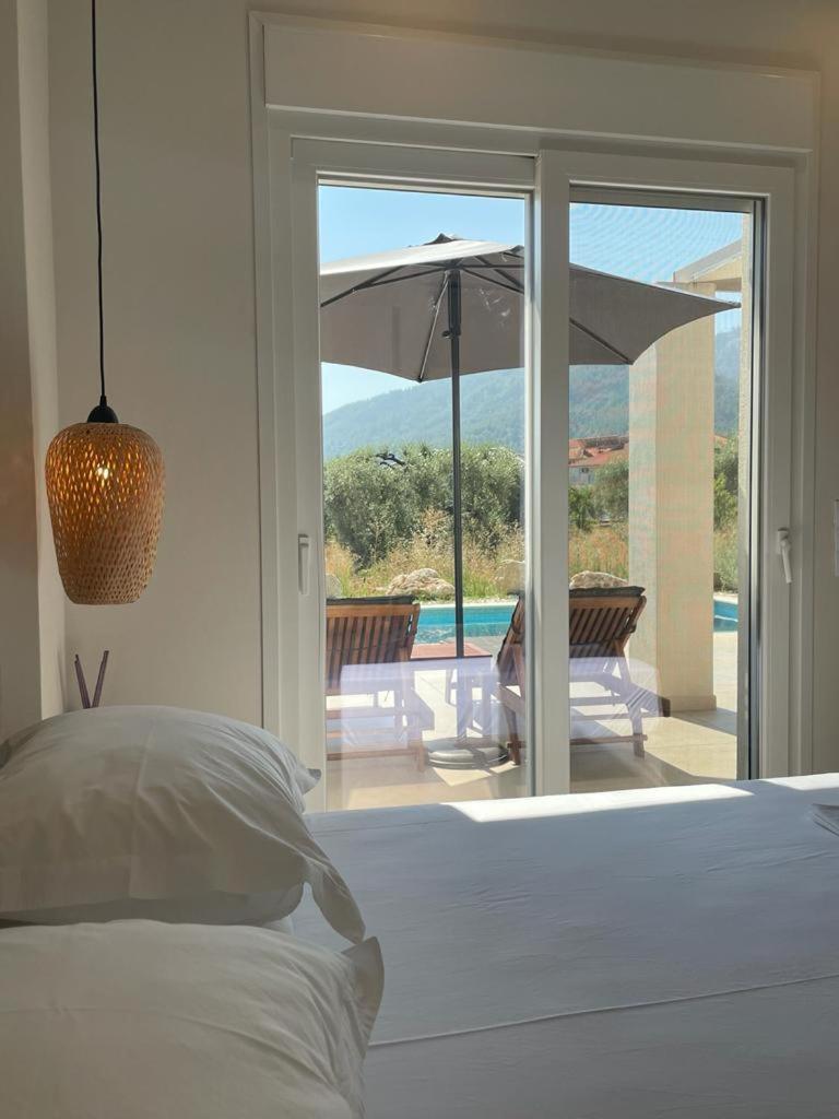 Casa O' - Moderne Villa Mit Grosser Terrasse Und Privatem Swimmingpool Skala Potamia  Luaran gambar